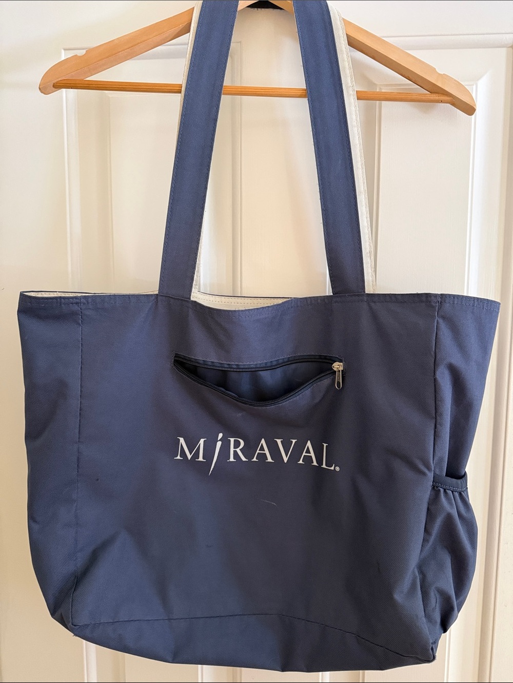 Navy Canvas Tote Bag